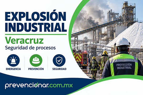 Explosión en una planta de sal de Veracruz deja cinco fallecidos y pone el foco en la seguridad industrial