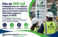 Más de 450 mil trabajadores en Jalisco forman parte de empresas que promueven entornos laborales seguros y saludables