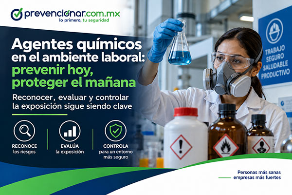 Agentes químicos en el trabajo: reconocer, evaluar y controlar la exposición